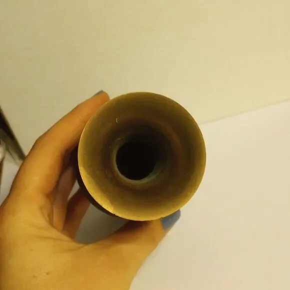 Small Vintage Brass Vase - Picture 6 of 7